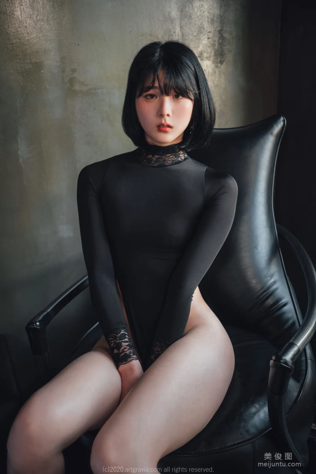 [ARTGRAVIA] VOL.162 Isabella - High-Cut and See-Through Lingerie Series photo 4