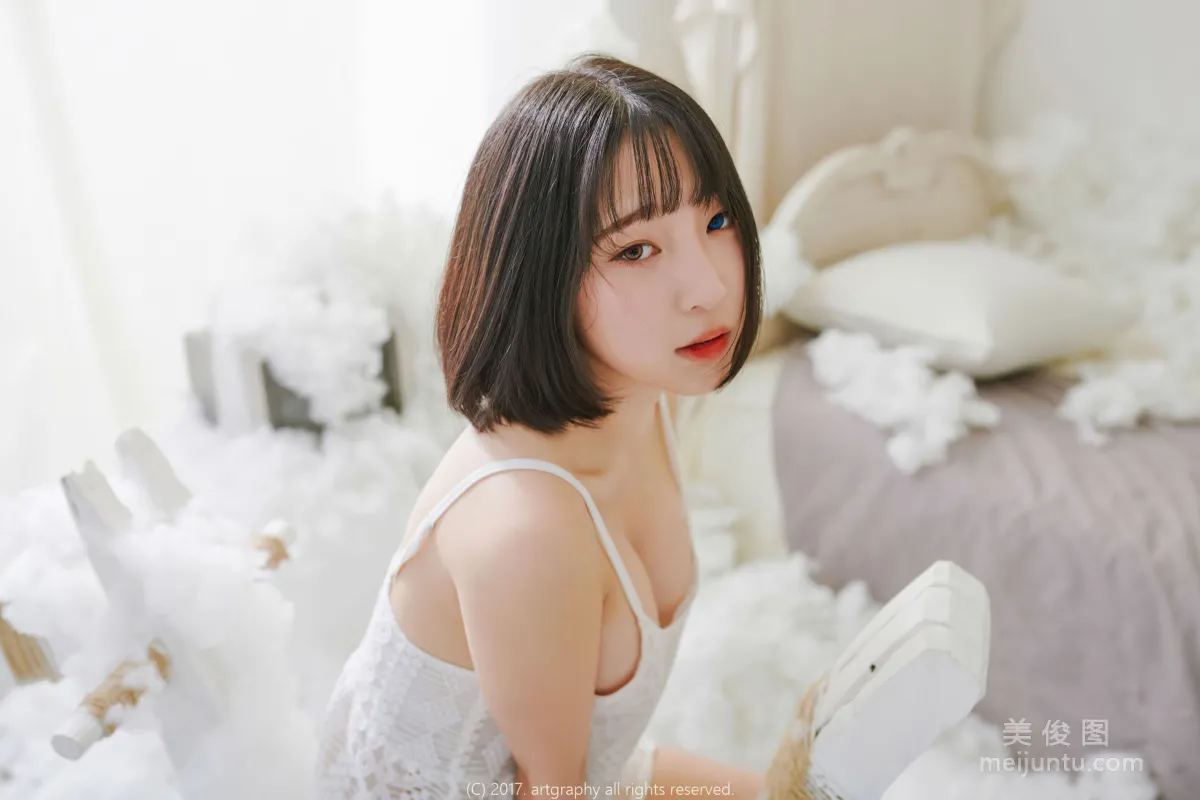 [ARTGRAVIA] VOL.013 Jiang Renqing - School Swimsuit and Sexy Suspender Series photo 12