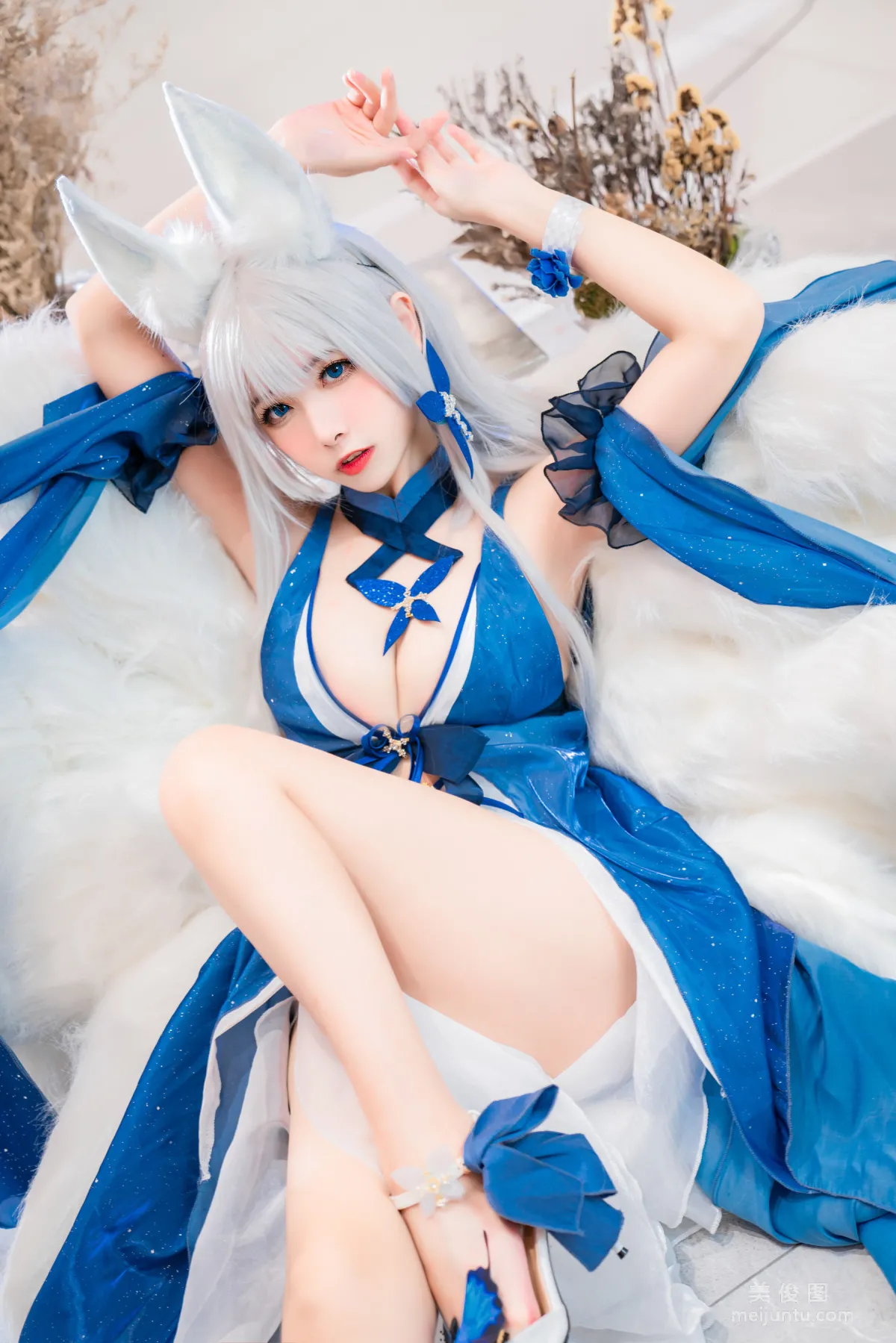 [Cosplay] Weibo Girl Momoko Kuikui, Shinano Dress photo 17