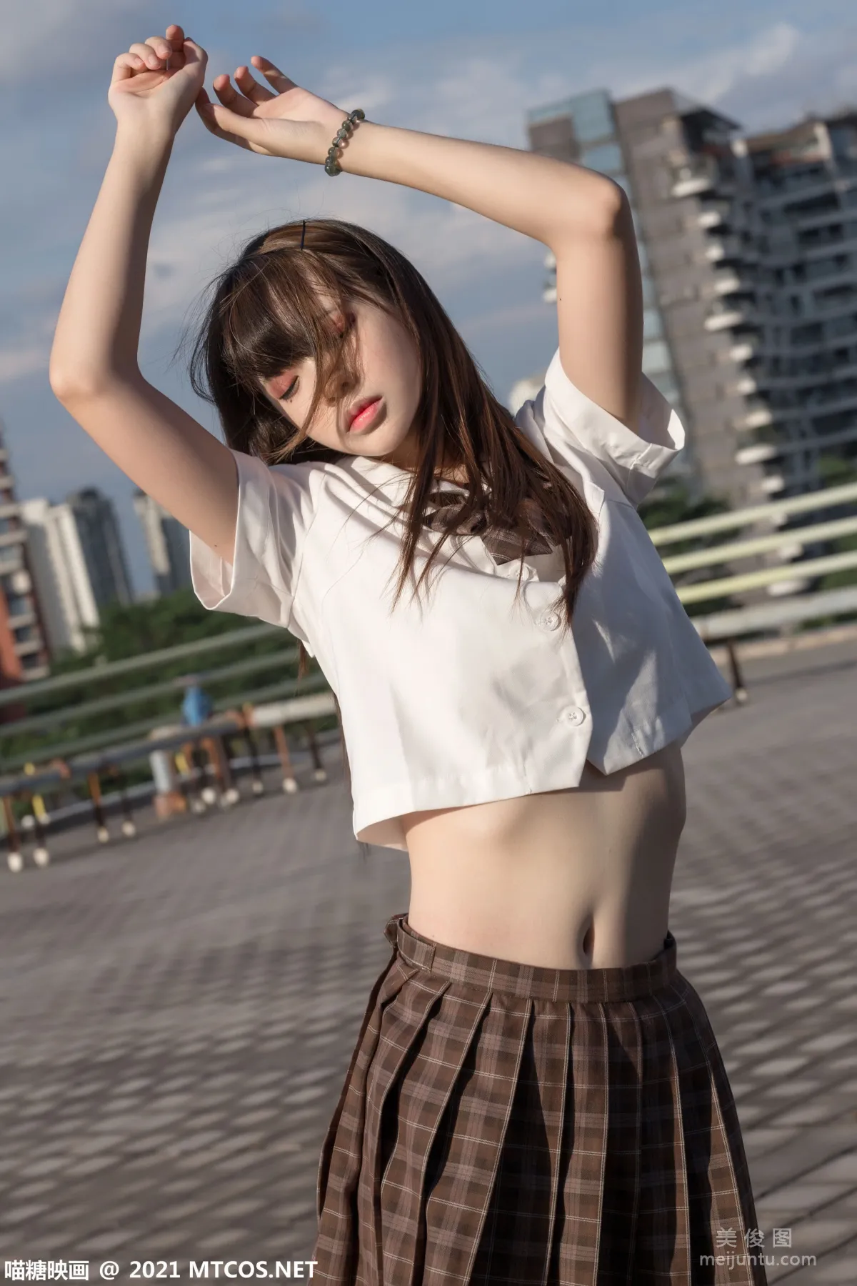 [喵糖映畫] VOL.375 憂郁少女 寫真套圖 9