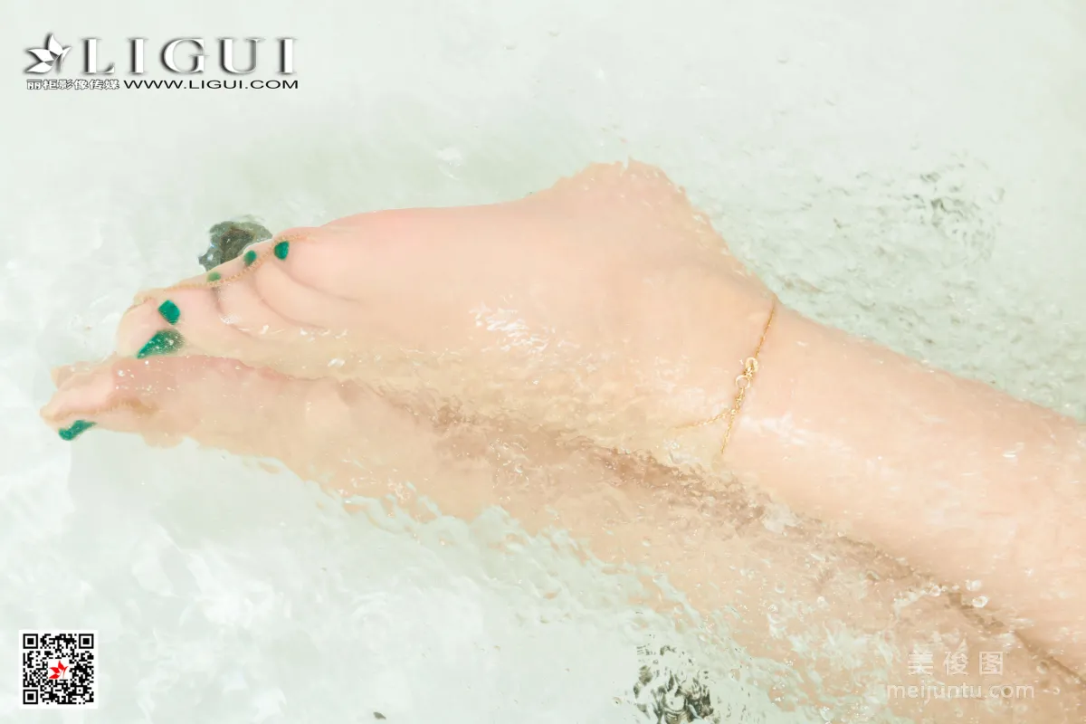 [Ligui] Yao Yao Lotus Bath Ice Skin Stockings Photo photo 53