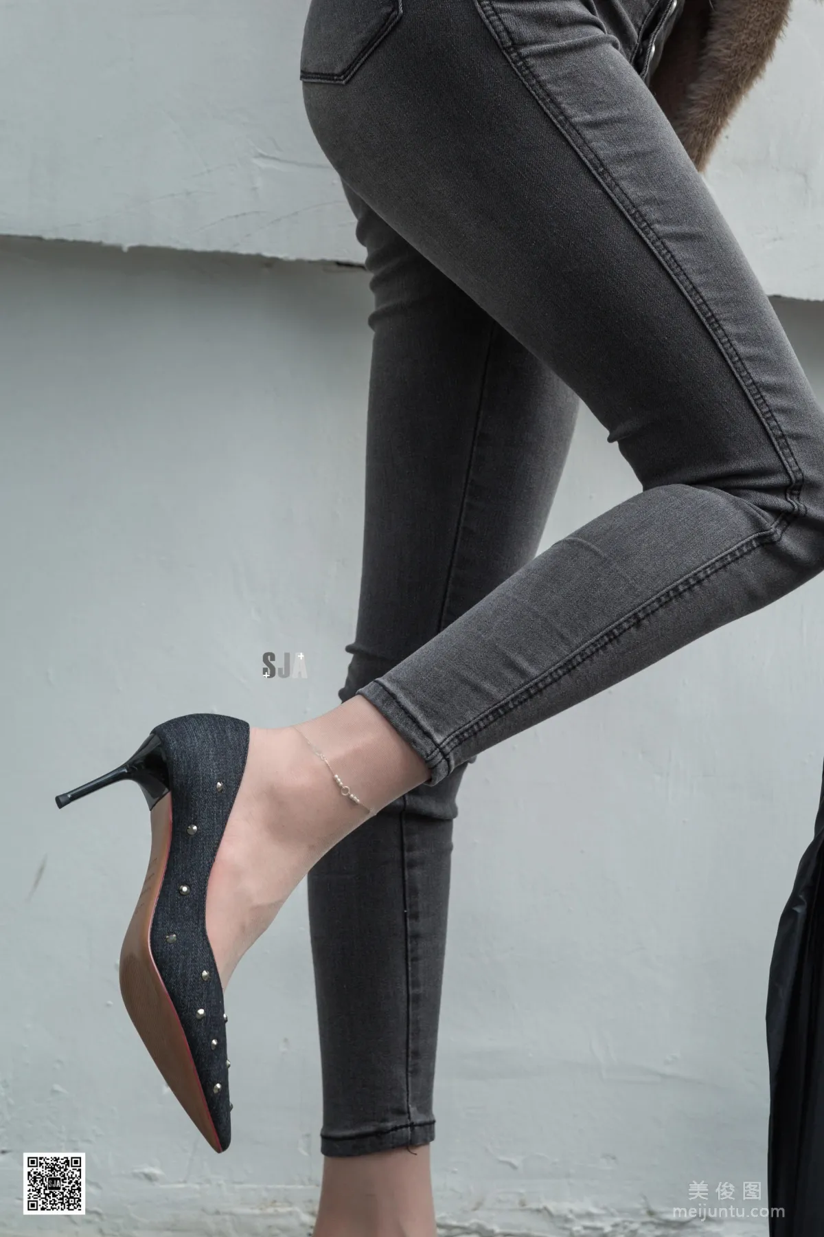 [SJA] New Issue SJA001 Jia Ye "Wall" Beautiful Legs Photos photo 7