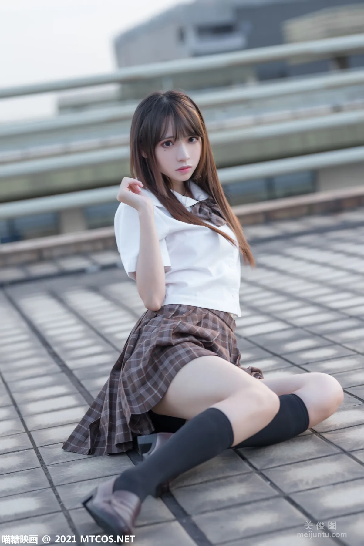 [喵糖映画] VOL.375 忧郁少女 写真套图29