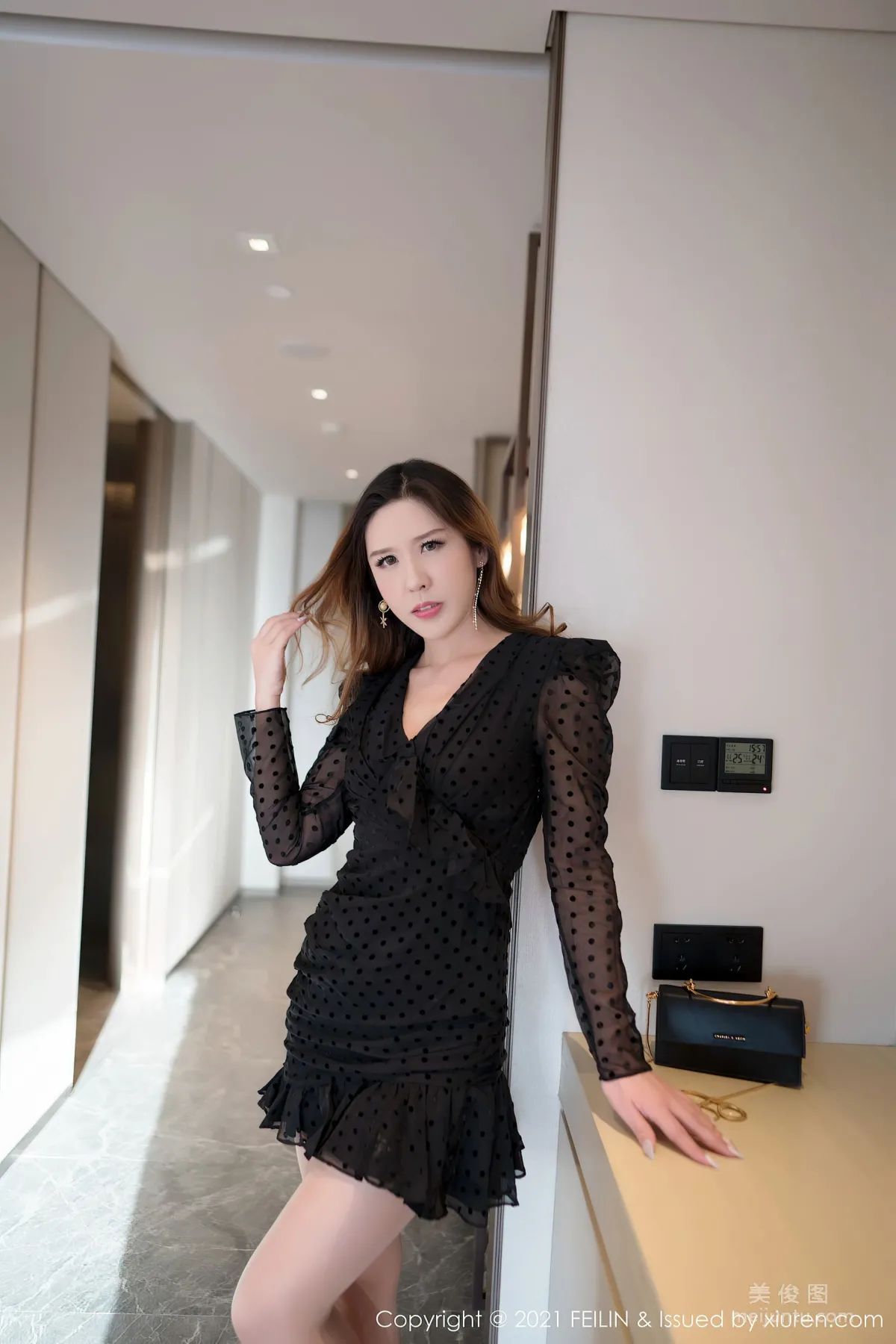 [嗲囡囡FEILIN] VOL.373 Isabelle贵贵 - 狂野豹纹内衣主题系列2