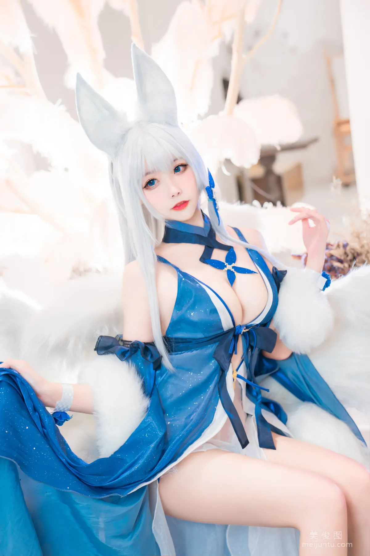 [Cosplay] Weibo Girl Momoko Kuikui, Shinano Dress photo 10
