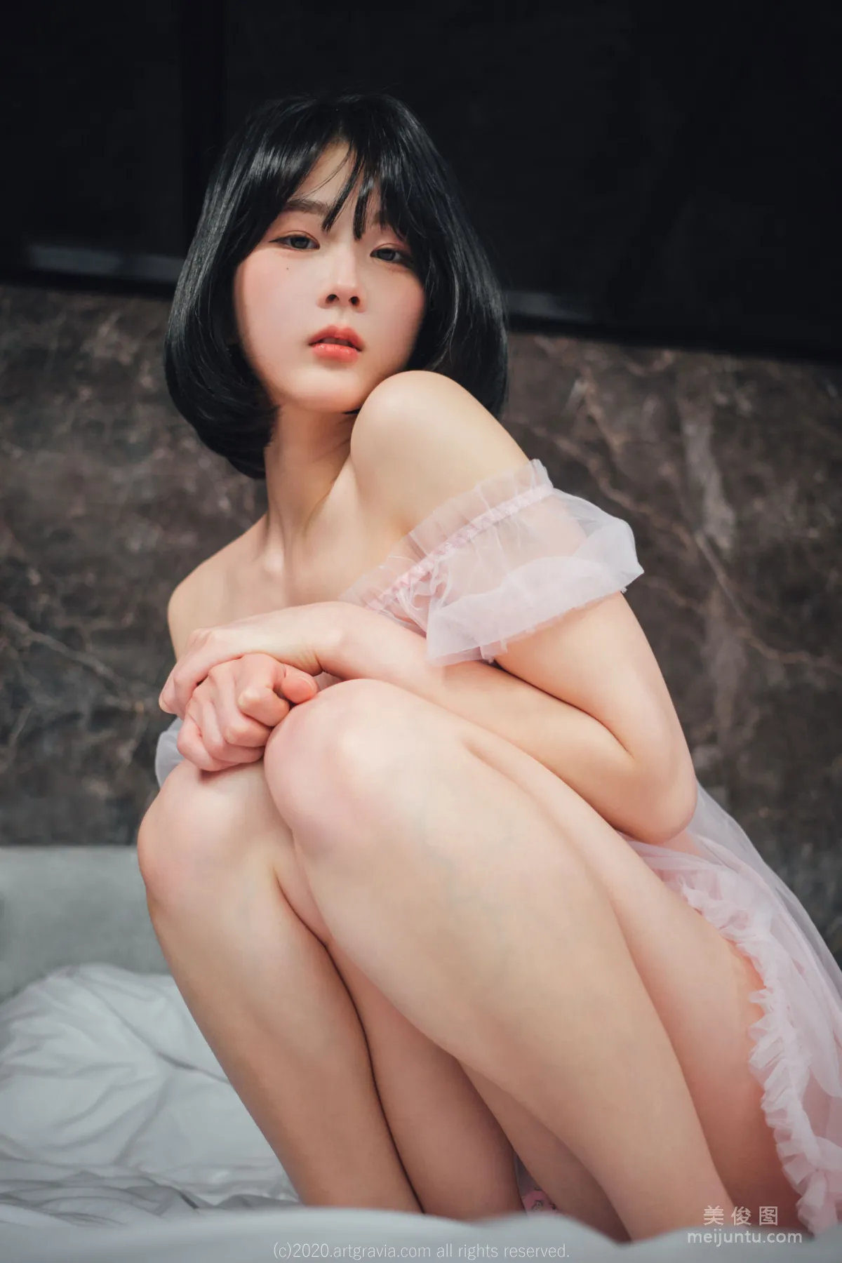 [ARTGRAVIA] VOL.162 Isabella - High-Cut and See-Through Lingerie Series photo 48