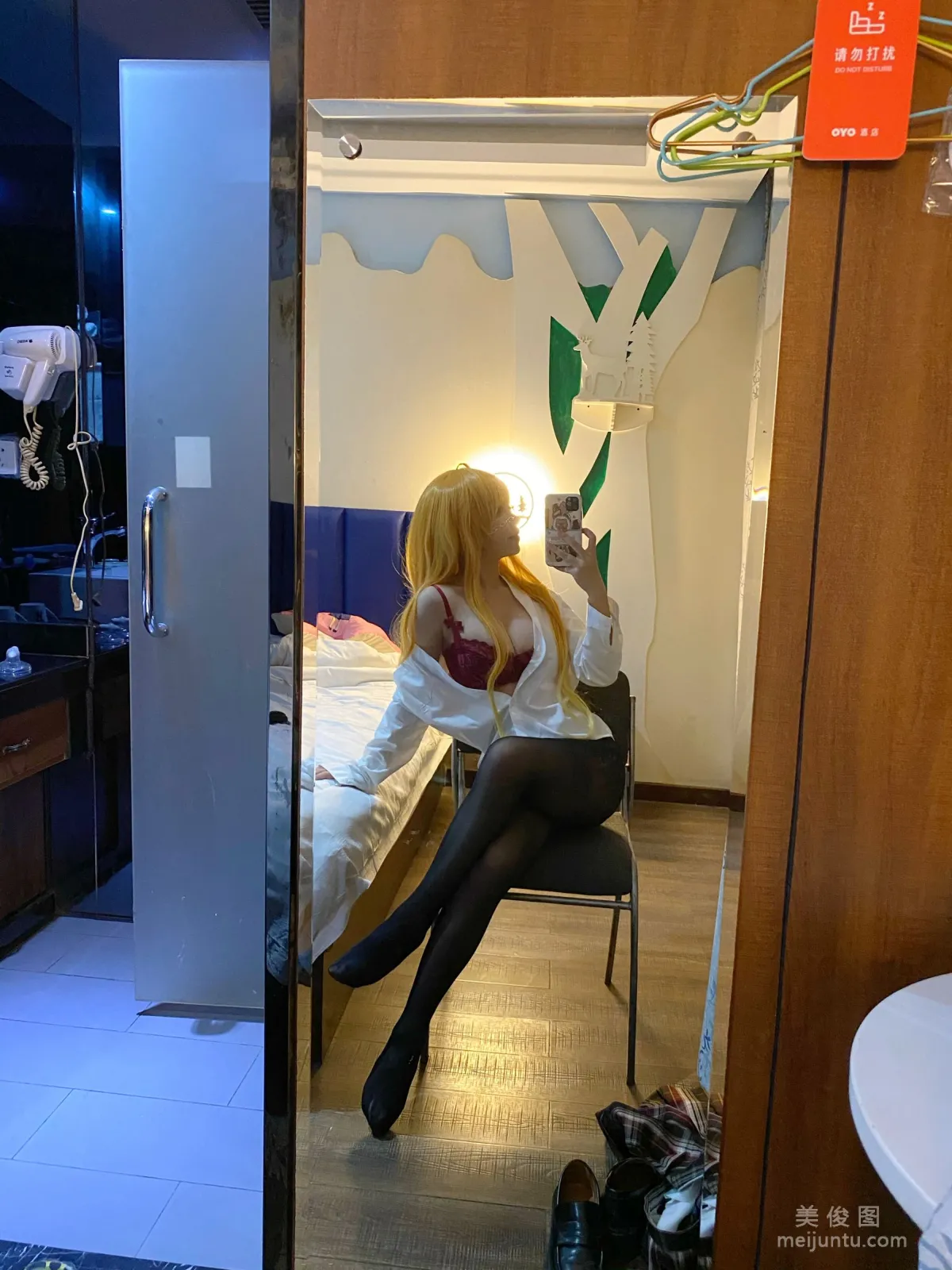 [COS] Yuyuan Youzi SJ - Blonde Delinquent JK photo 28