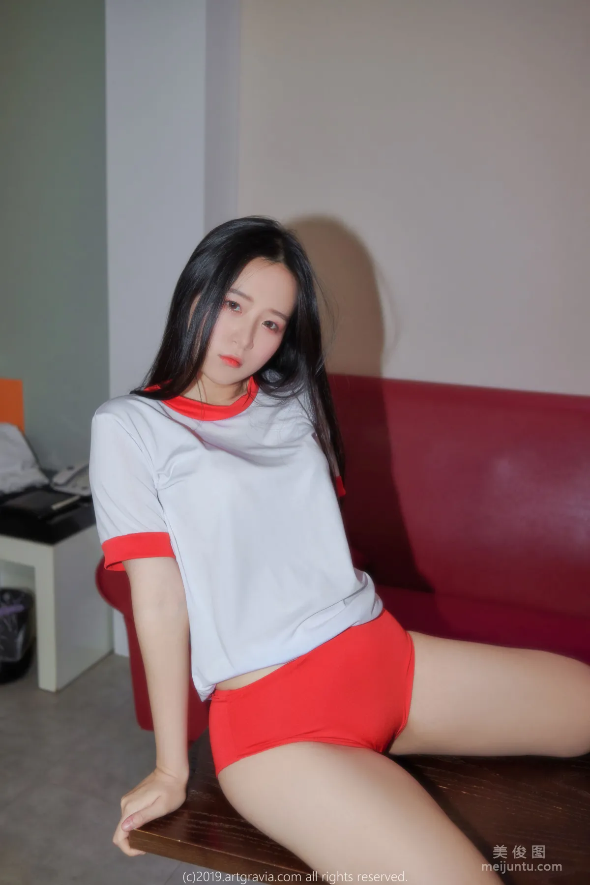 [ARTGRAVIA] VOL.100 Yeji - School Swimsuit + Gymnastics Uniform Series photo 17