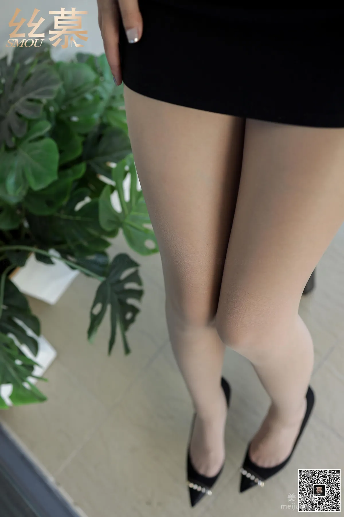 [絲慕] TX074 米朵 《白色戀人》 絲襪美腿寫真 4