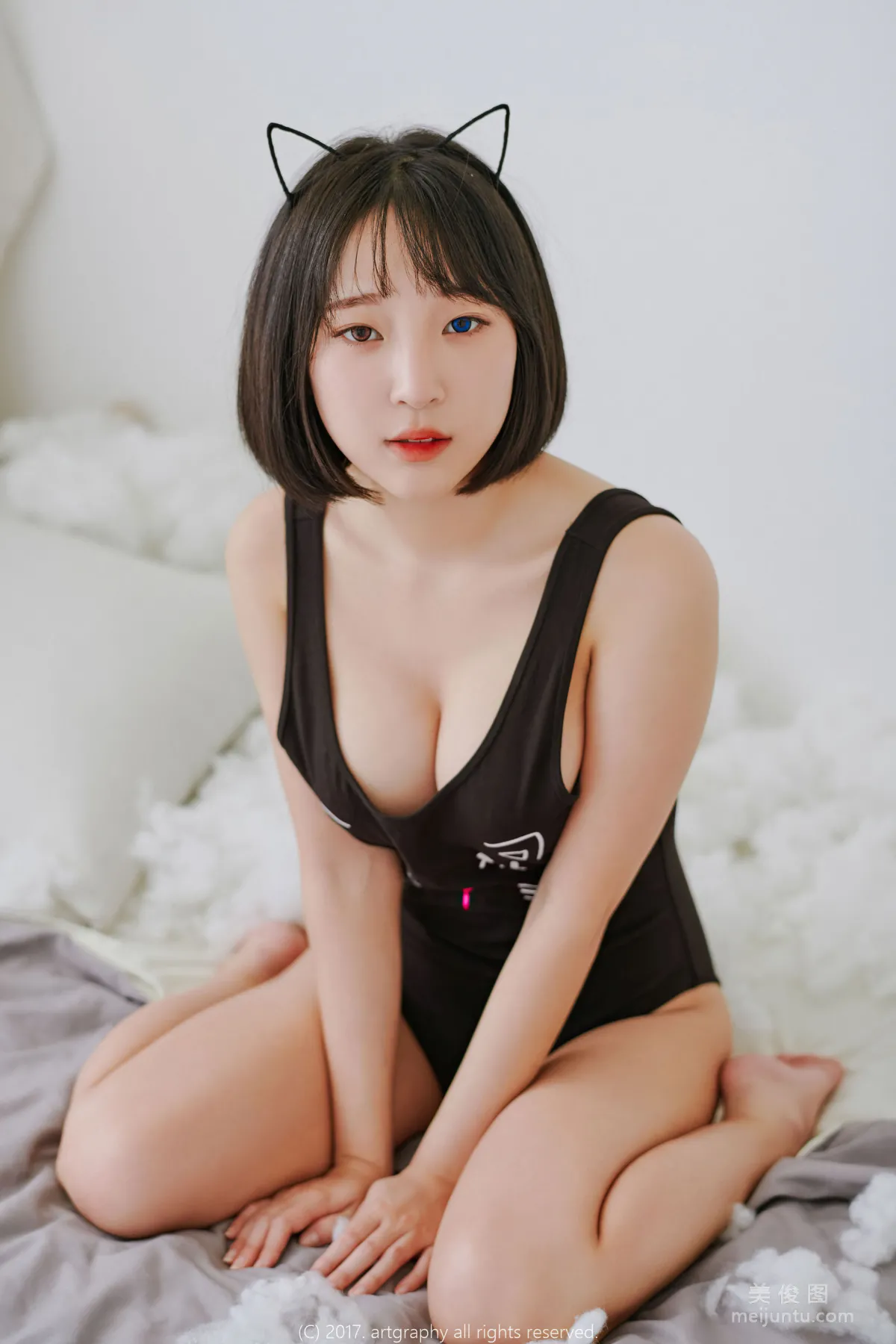 [ARTGRAVIA] VOL.013 Jiang Renqing - School Swimsuit and Sexy Suspender Series photo 7