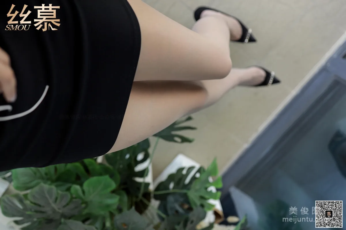 [絲慕] TX074 米朵 《白色戀人》 絲襪美腿寫真 3
