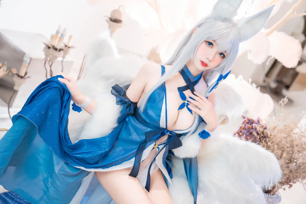 [Cosplay] Weibo Girl Momoko Kuikui, Shinano Dress photo 9