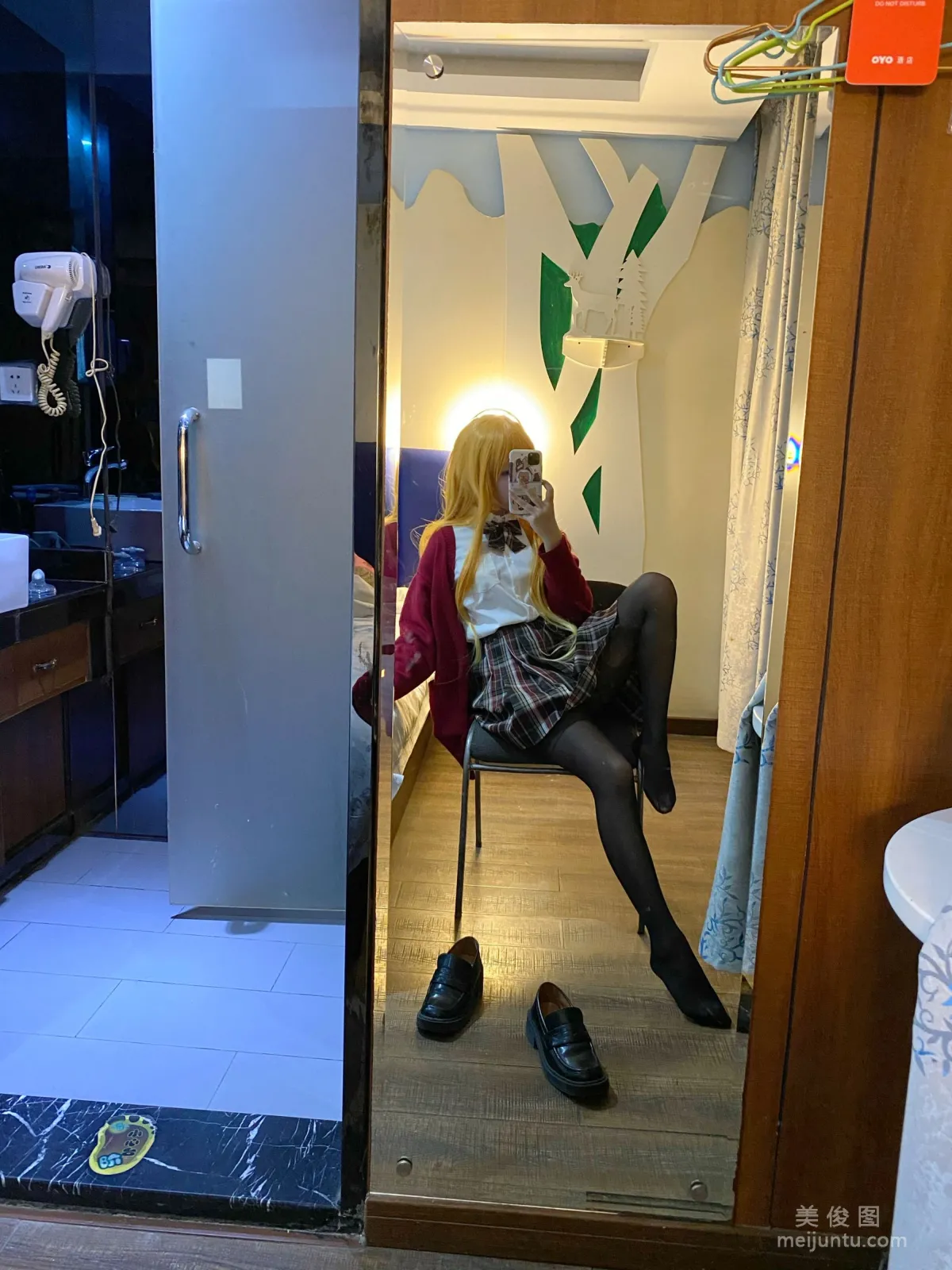 [COS] Yuyuan Youzi SJ - Blonde Delinquent JK photo 8