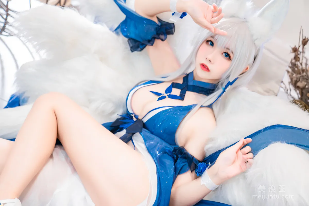 [Cosplay] Weibo Girl Momoko Kuikui, Shinano Dress photo 18
