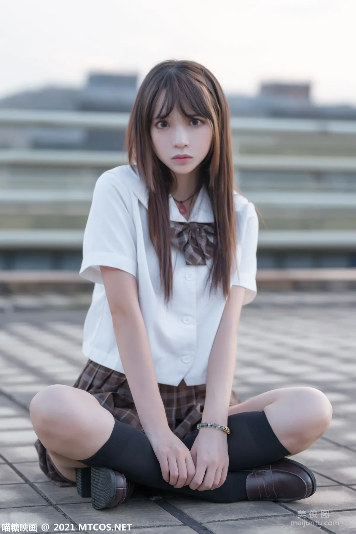 [喵糖映画] VOL.375 忧郁少女 写真套图30