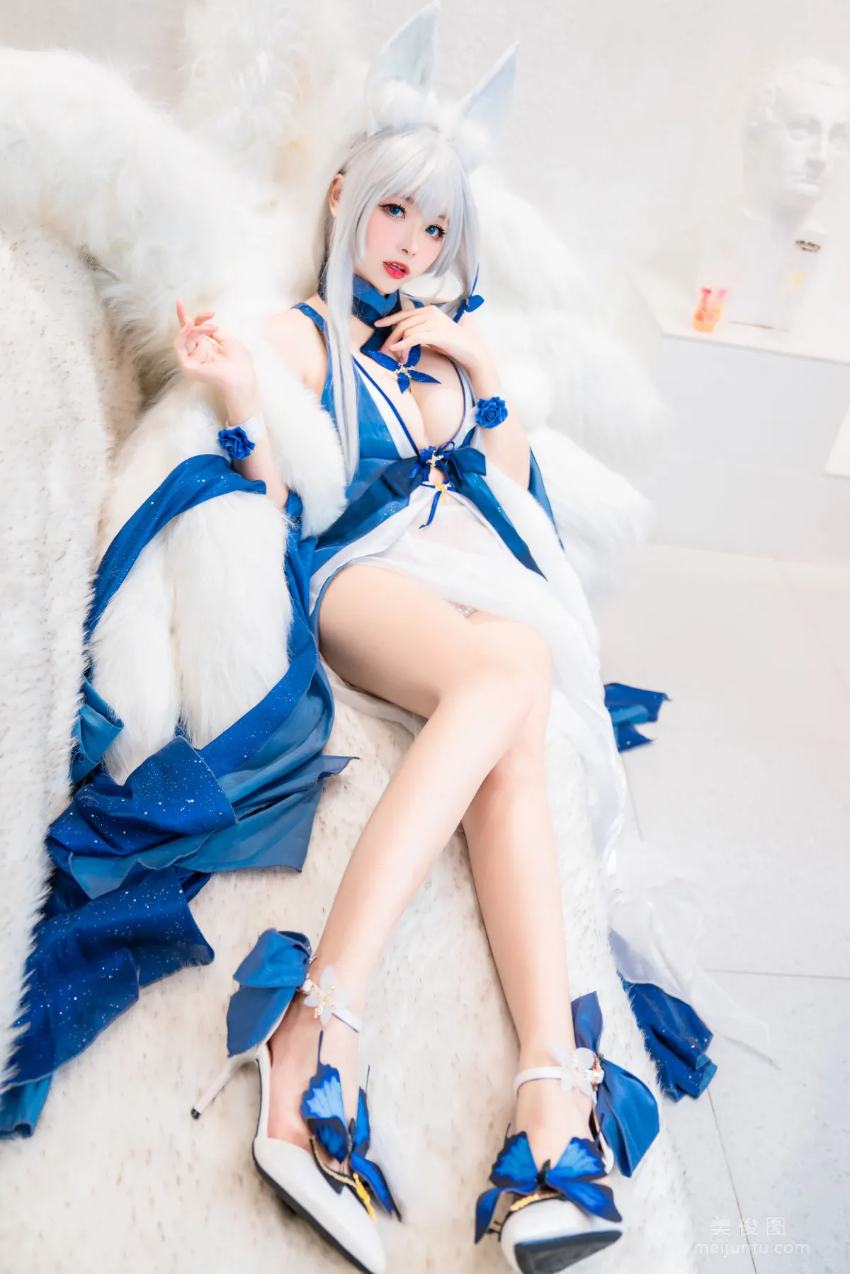 [Cosplay] Weibo Girl Momoko Kuikui, Shinano Dress photo 27