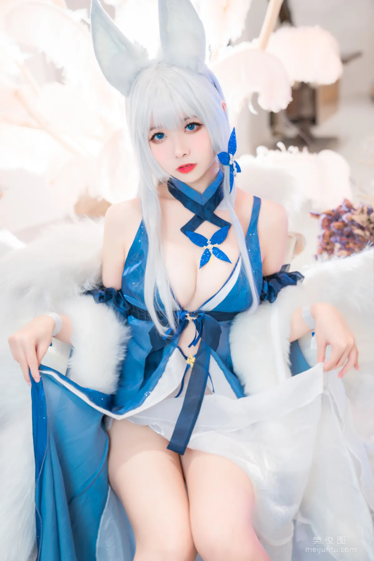 [Cosplay] Weibo Girl Momoko Kuikui, Shinano Dress photo 7