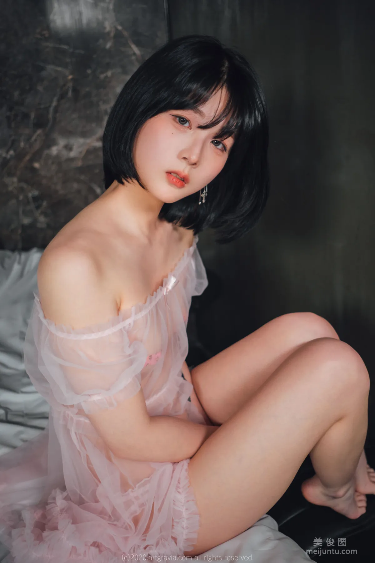 [ARTGRAVIA] VOL.162 Isabella - High-Cut and See-Through Lingerie Series photo 63