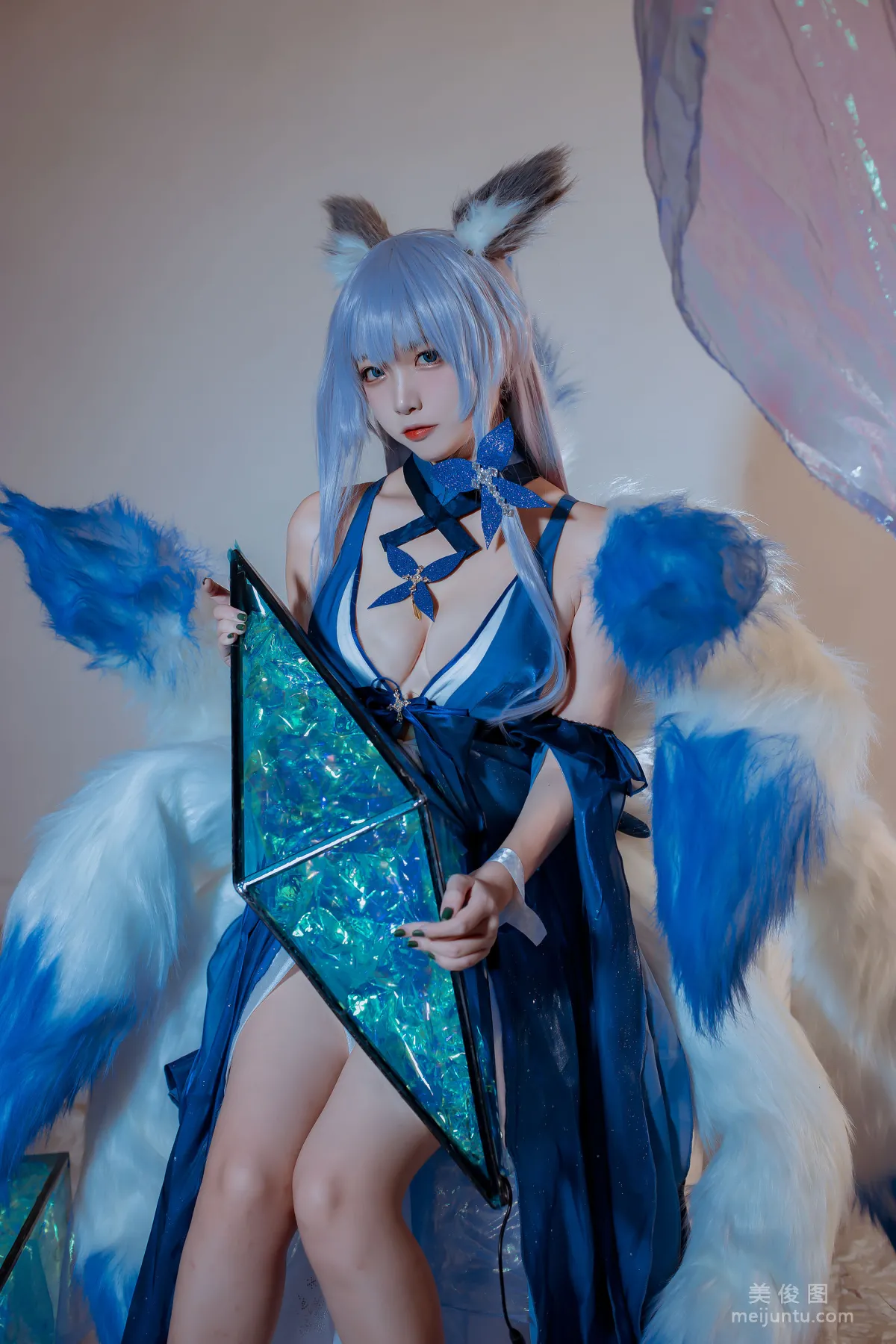 [COS写真] 二佐Nisa - 碧蓝信浓礼服9