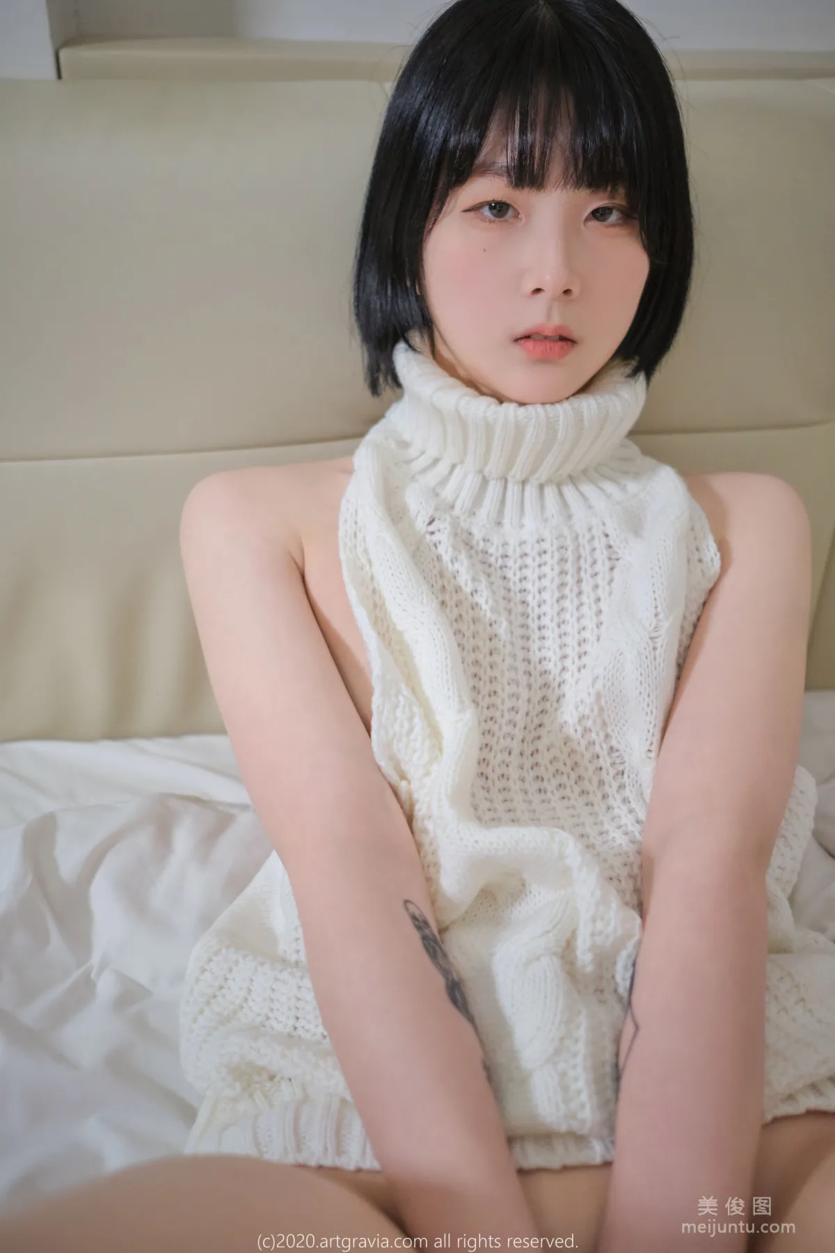 [ARTGRAVIA] VOL.144 Jangjoo - Sexy Sweater + Sexy Swimsuit Series photo 13