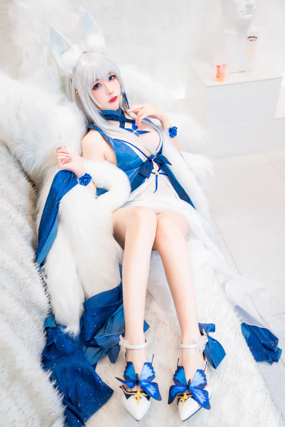 [Cosplay] Weibo Girl Momoko Kuikui, Shinano Dress photo 29