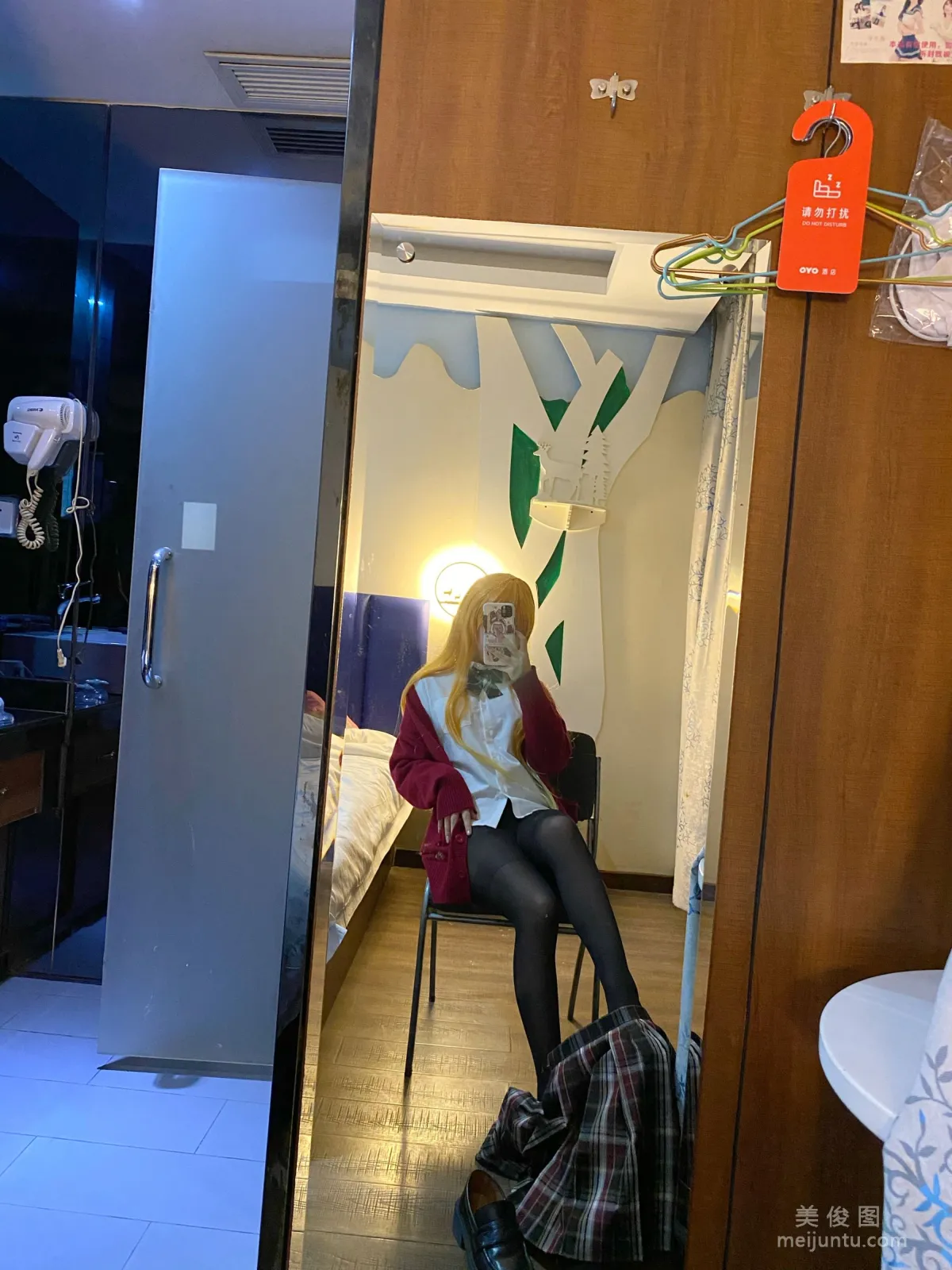 [COS] Yuyuan Youzi SJ - Blonde Delinquent JK photo 15