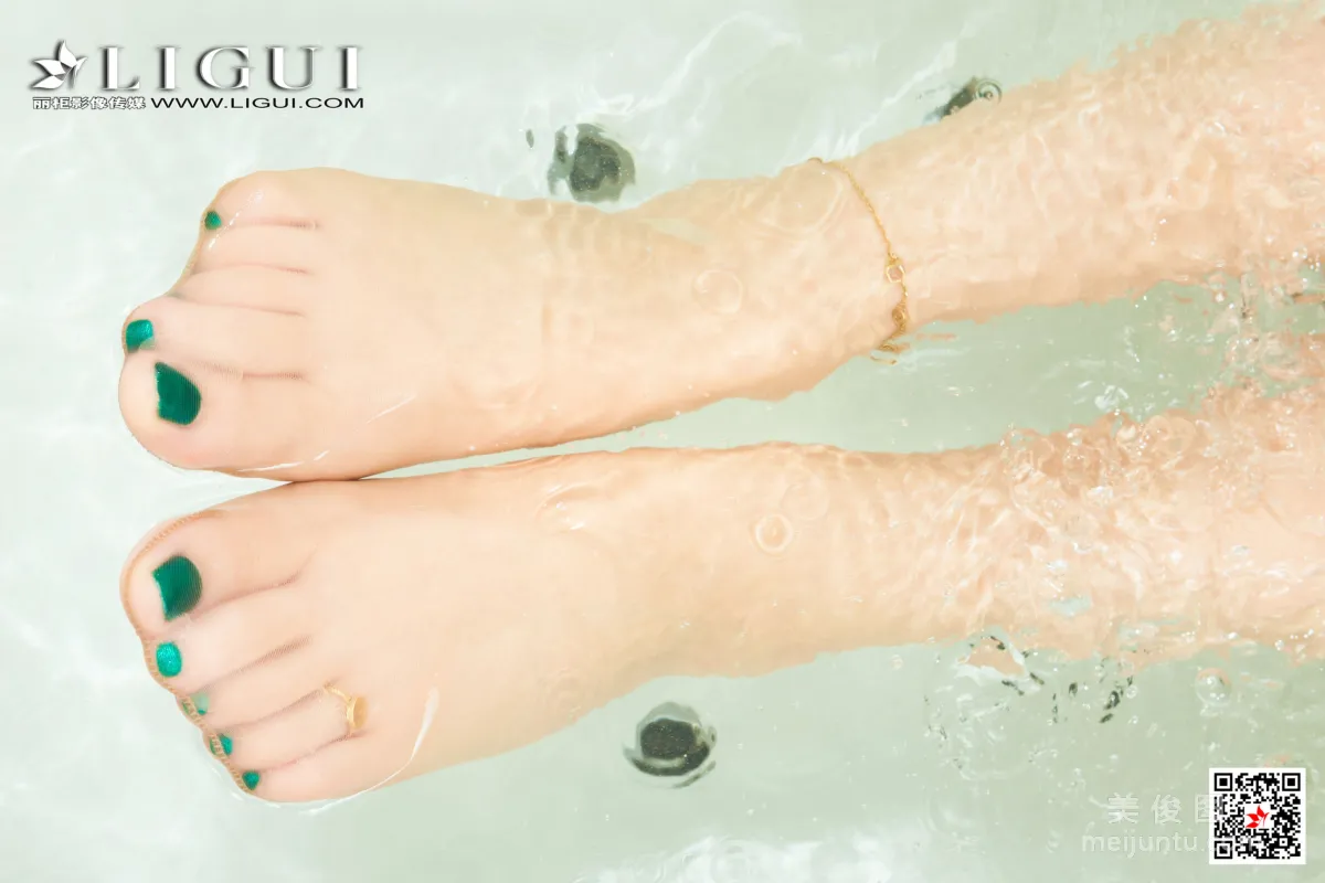 [Ligui] Yao Yao Lotus Bath Ice Skin Stockings Photo photo 59