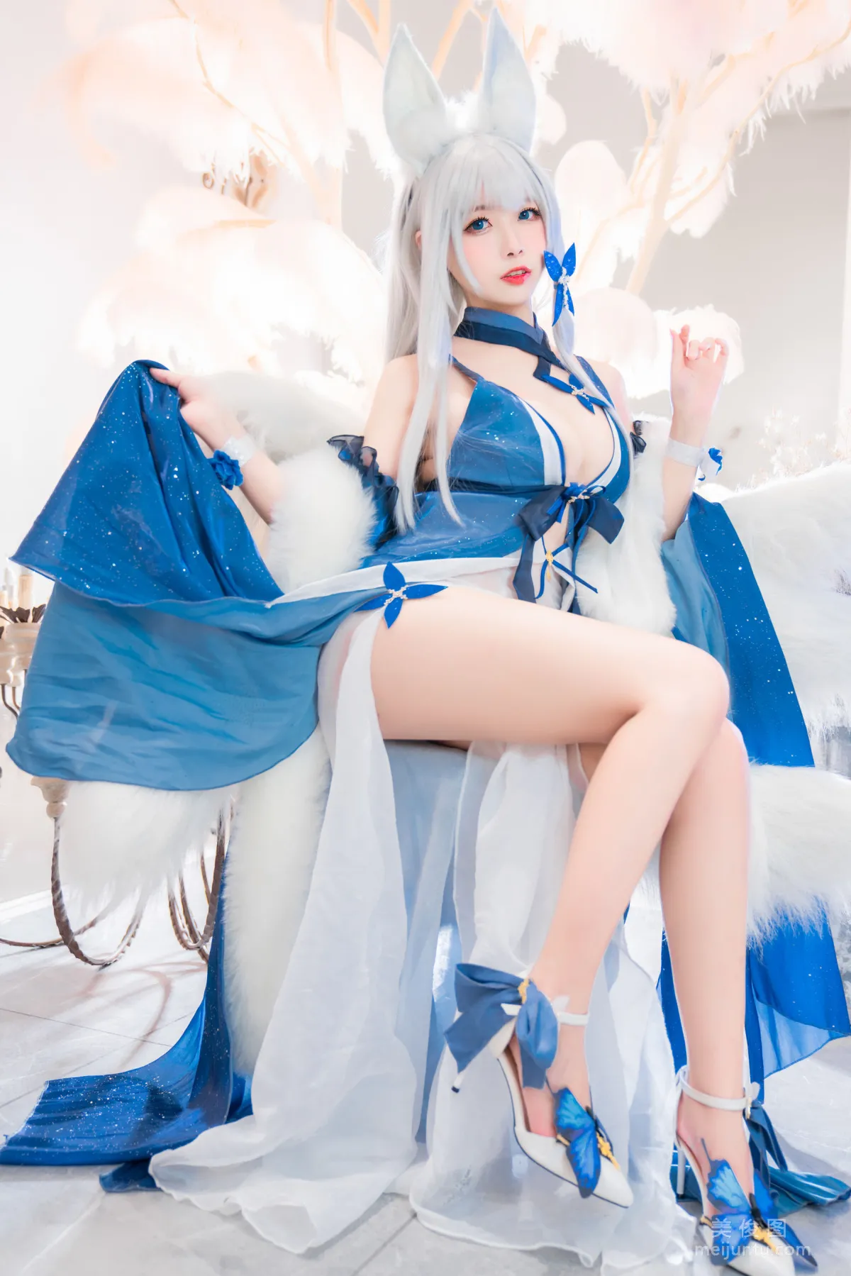 [Cosplay] Weibo Girl Momoko Kuikui, Shinano Dress photo 11