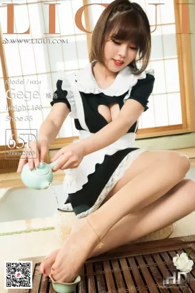 [麗櫃Ligui]  格格 《麗櫃一品》 絲足寫真