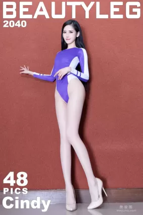 [Beautyleg] No.2040 腿模Cindy - 肉絲襪美腿寫真