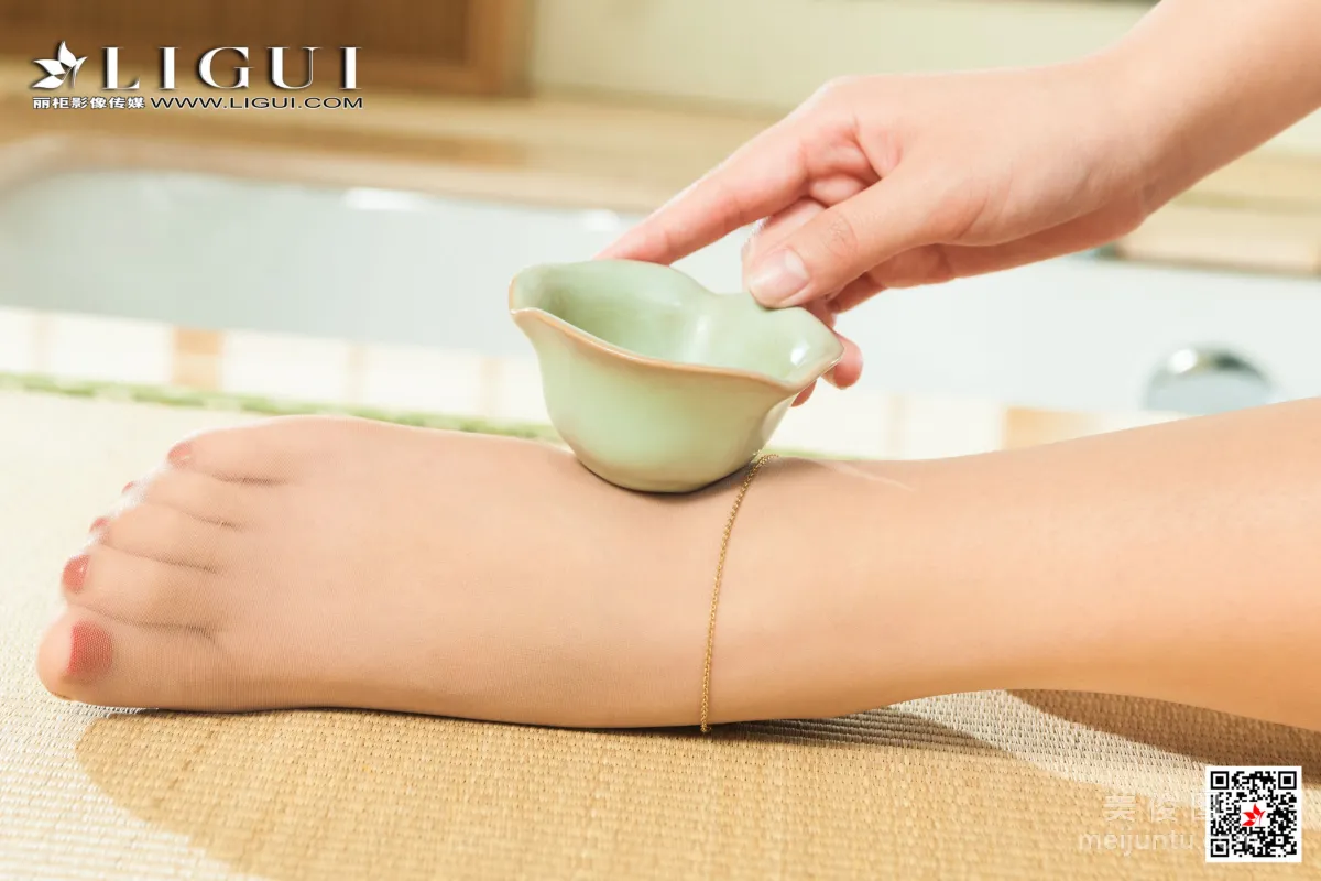 [麗櫃Ligui] 格格 《麗櫃一品》 絲足寫真 8