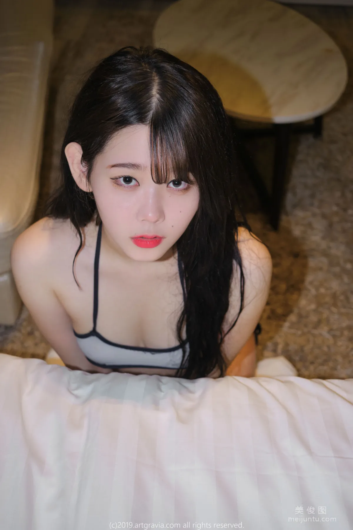 [ARTGRAVIA] VOL.103 Zia - Bodysuit Black Stockings + Bathtub Bonus photo 38