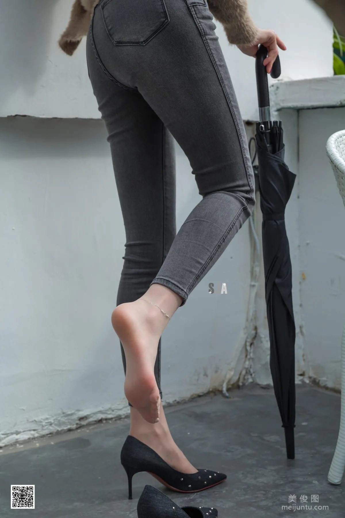 [SJA] New Issue SJA001 Jia Ye "Wall" Beautiful Legs Photos photo 3