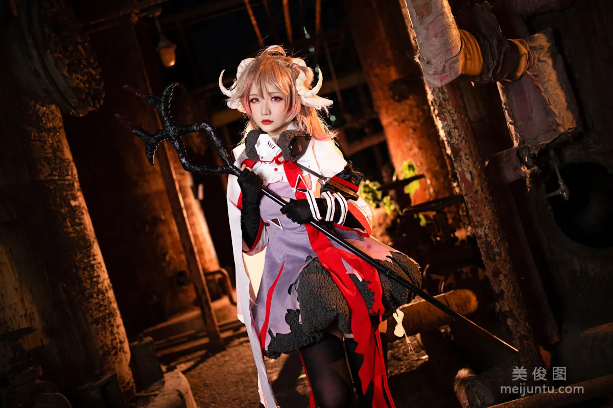 [Cosplay Photo Set] Xingzhi Chichi, Arknights Eyjafjalla photo 2