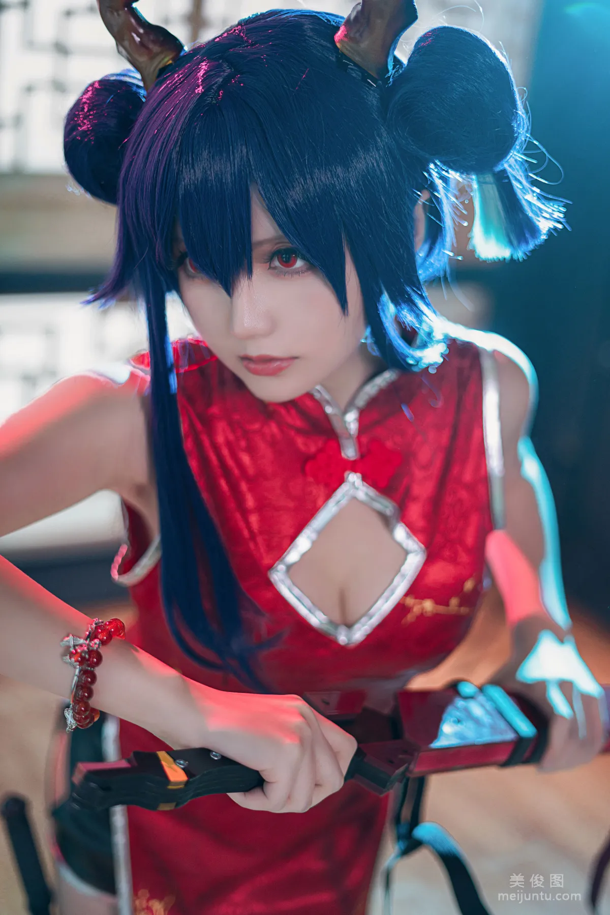 [Cosplay Photos] Xingzhi Chichi, Arknights Chen photo 16