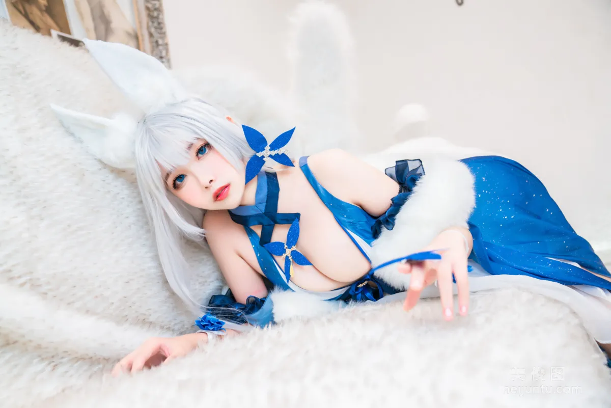 [Cosplay] Weibo Girl Momoko Kuikui, Shinano Dress photo 22