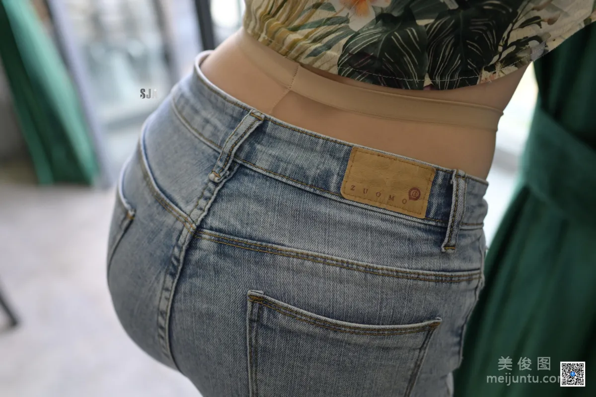 [SJA] New Issue SJA013 Jia Ye, River, Tight Jeans and Beautiful Legs Photos photo 49