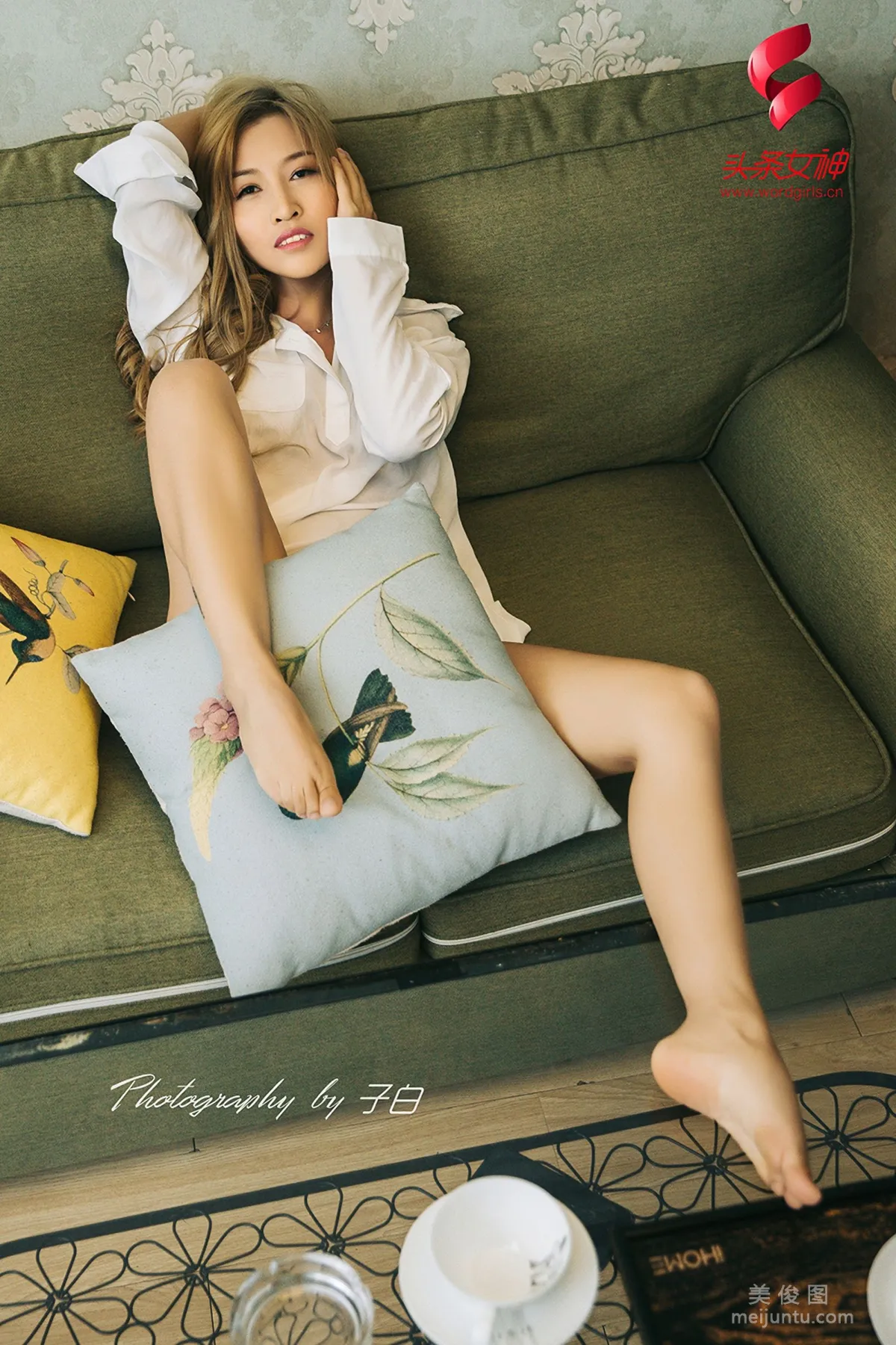 [Zhaijiyue WordGirls] No.811 A Zan - White Clothes Like Snow photo 8