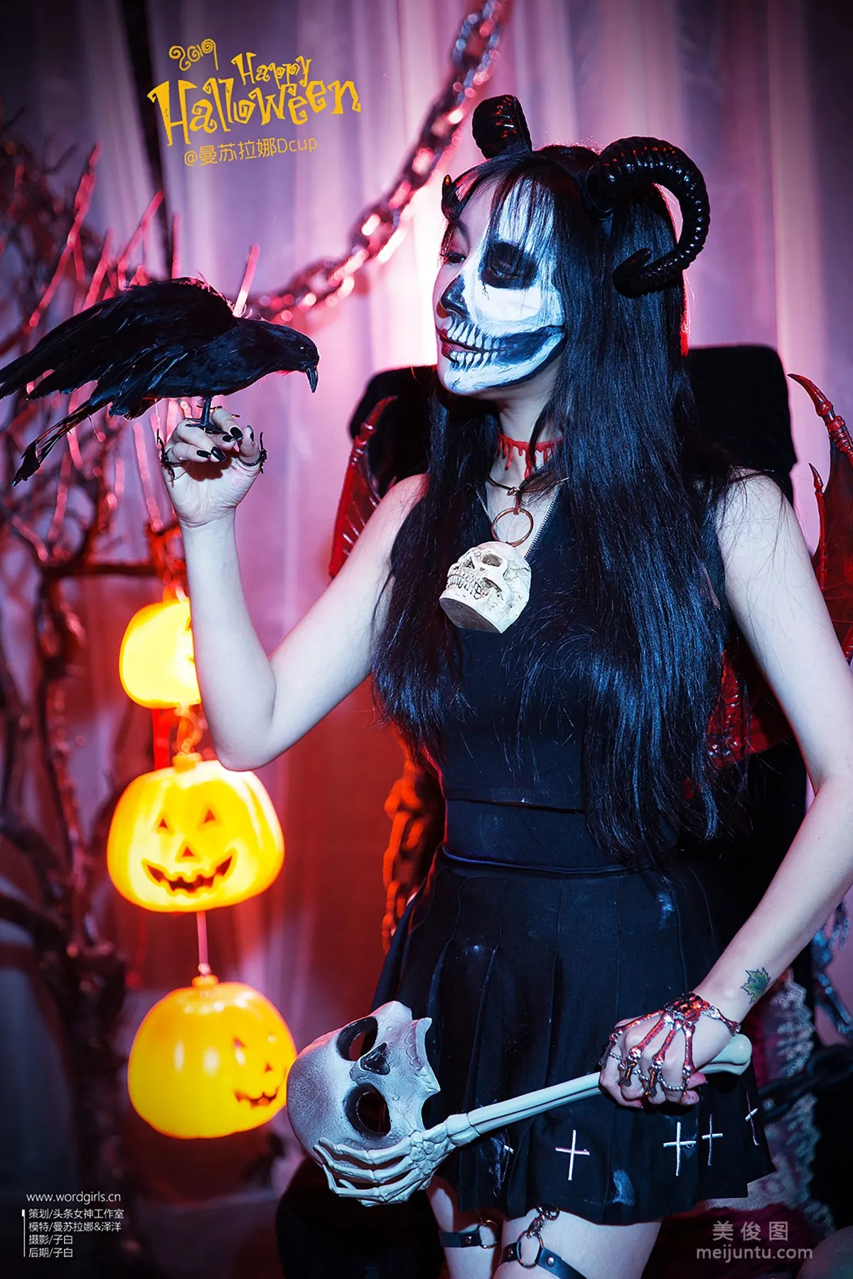 [TouTiao Goddess WordGirls] Mansu Lana - Halloween Witch photo 31