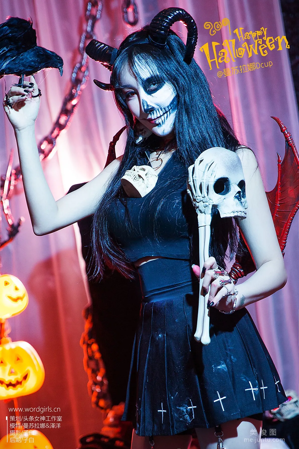 [TouTiao Goddess WordGirls] Mansu Lana - Halloween Witch photo 1