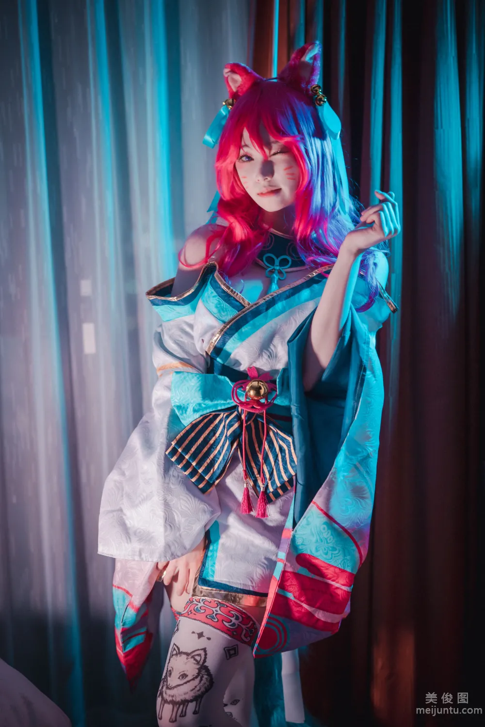 [DJAWA] BamBi - Spirit Blossom Ahri Photo Set photo 46
