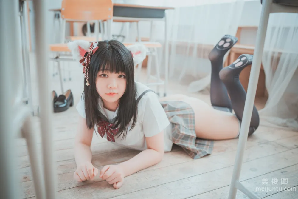 [DJAWA]  Pian - Cat girl does not take classes 写真套图21