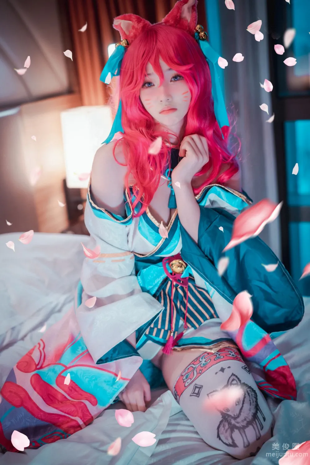 [DJAWA] BamBi - Spirit Blossom Ahri Photo Set photo 67