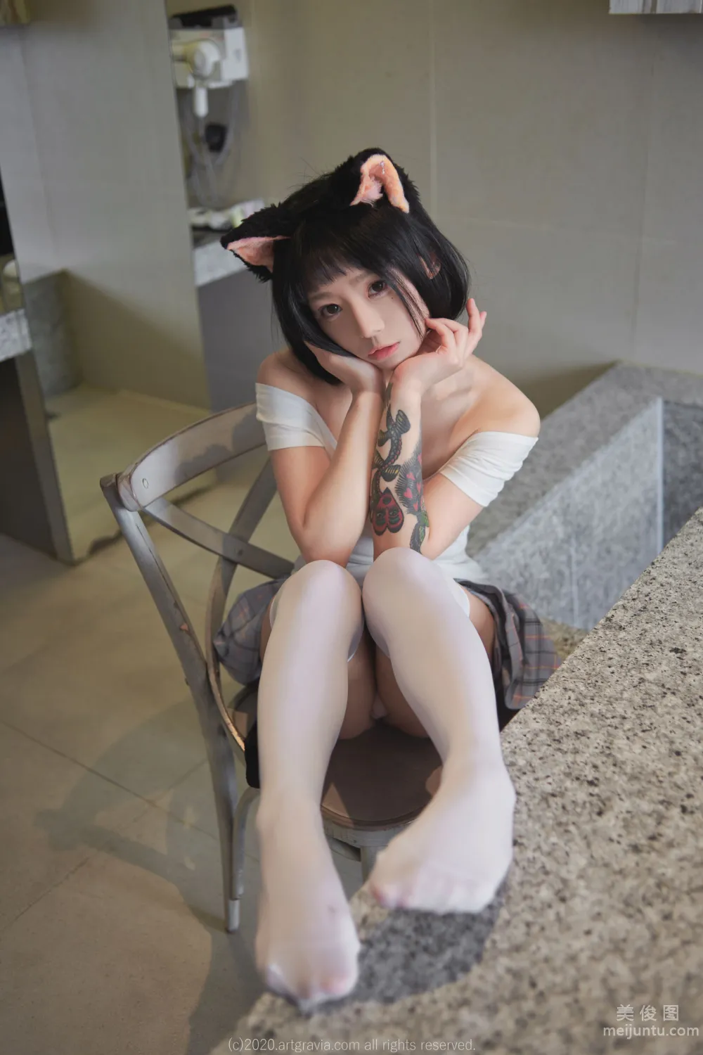 [ARTGRAVIA] VOL.166 - MARUEMONG - 情趣制服写真2