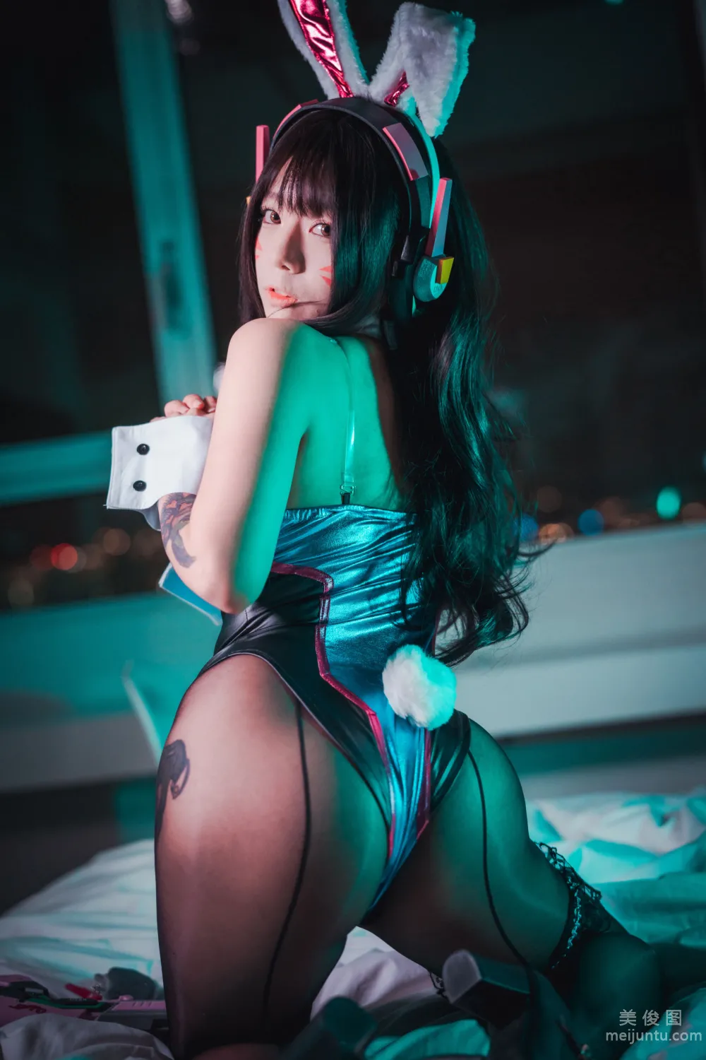 [DJAWA] Maruemon - D.VA Bunny Hop! Photo Set photo 7