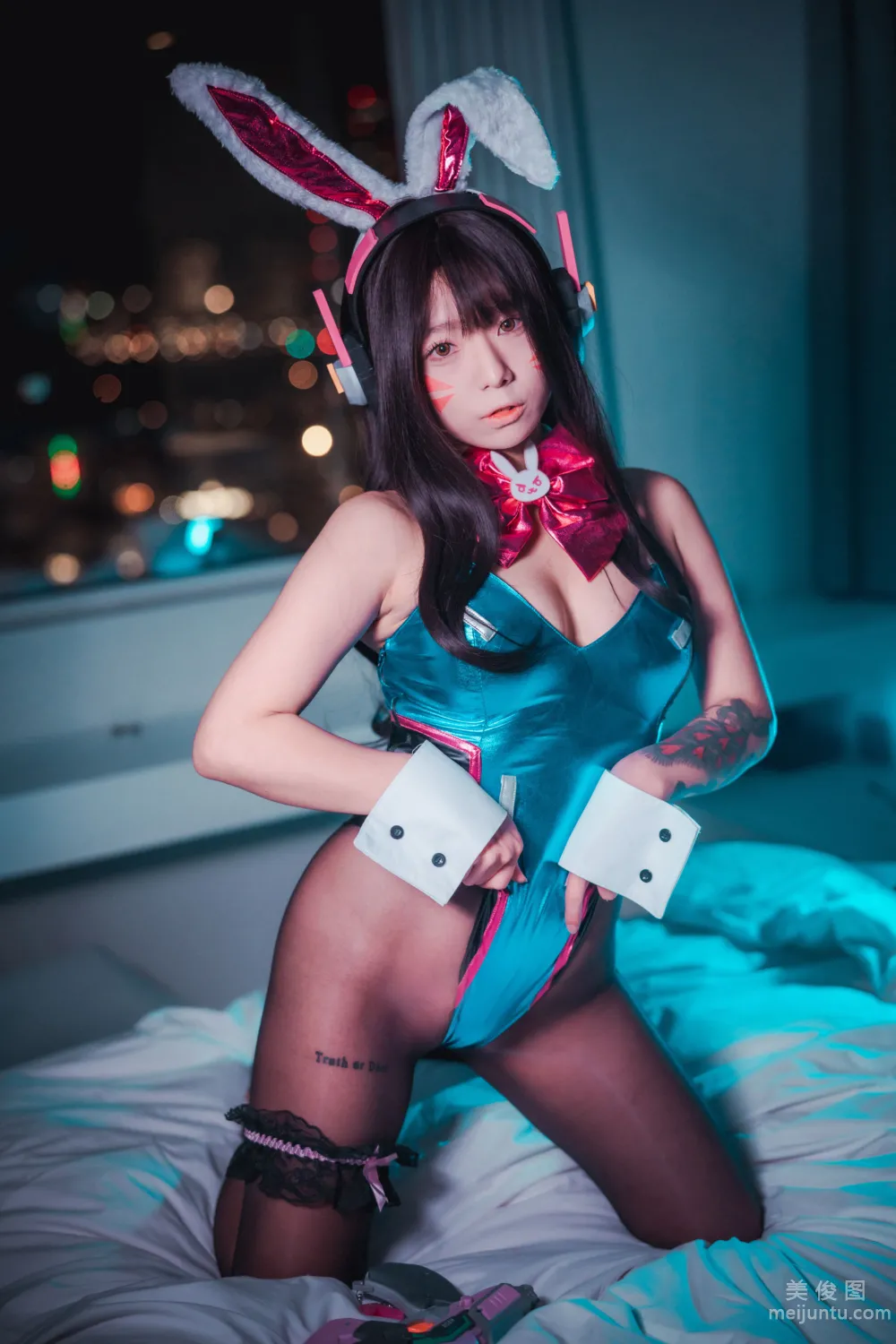 [DJAWA] Maruemon - D.VA Bunny Hop! Photo Set photo 13
