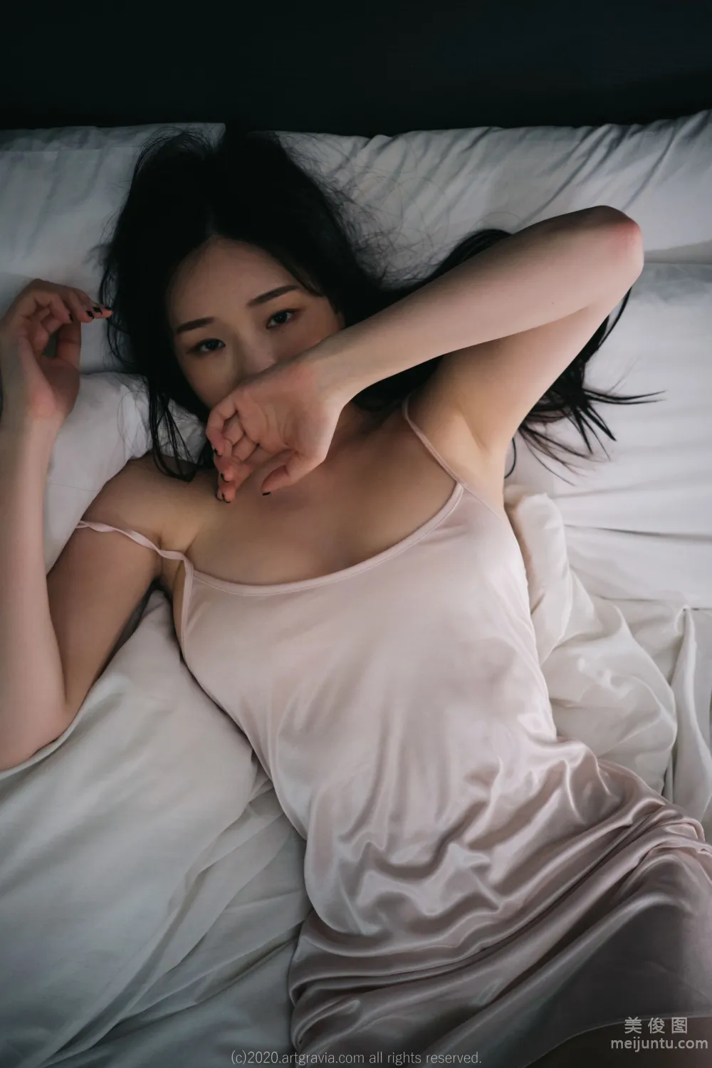 [ARTGRAVIA] VOL.159 PIA - Sexy Black Stockings + Wet Photo Shoot photo 61