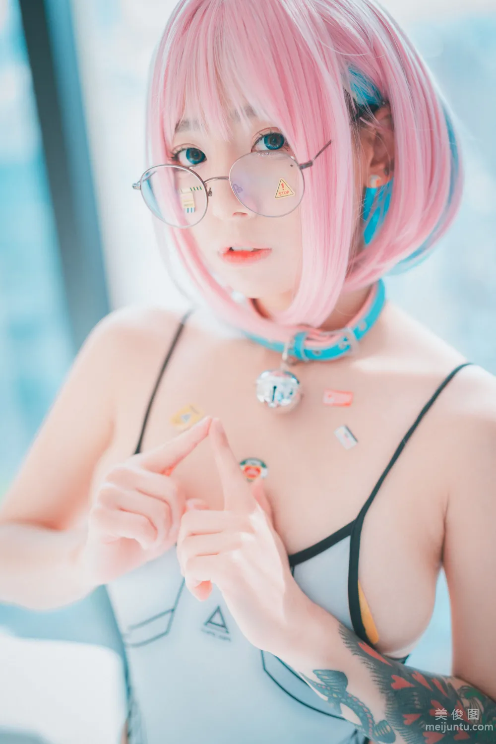 [DJAWA] Maruemon - Caution Girl x Athletic Girl Photo Set photo 37