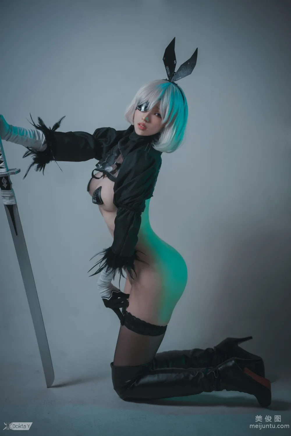 [DJAWA] BamBi - 2B (Nier) La Rose Noire Ver_S 寫真套圖 28