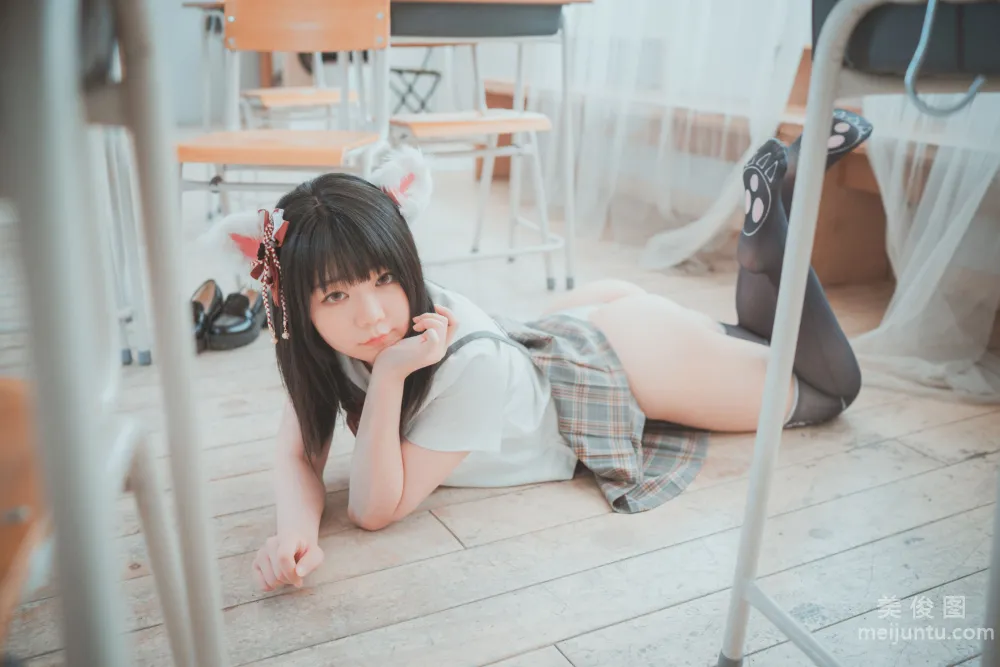 [DJAWA]  Pian - Cat girl does not take classes 写真套图22